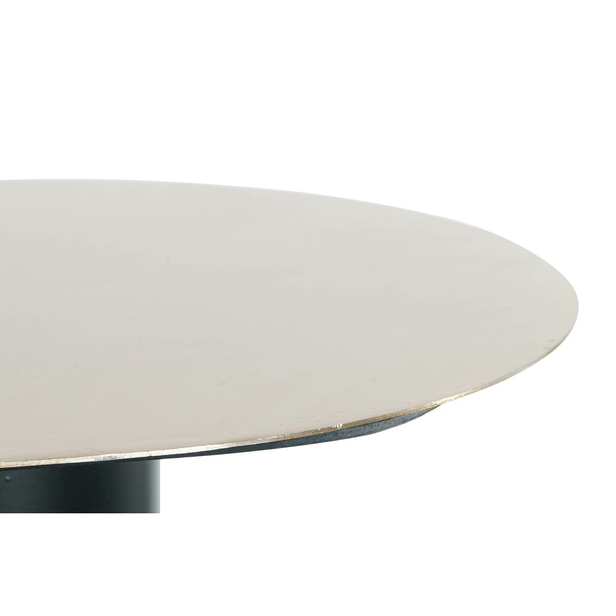 Sidobord DKD Home Decor 107 x 36 x 78 cm Svart Gyllene Järn - 2
