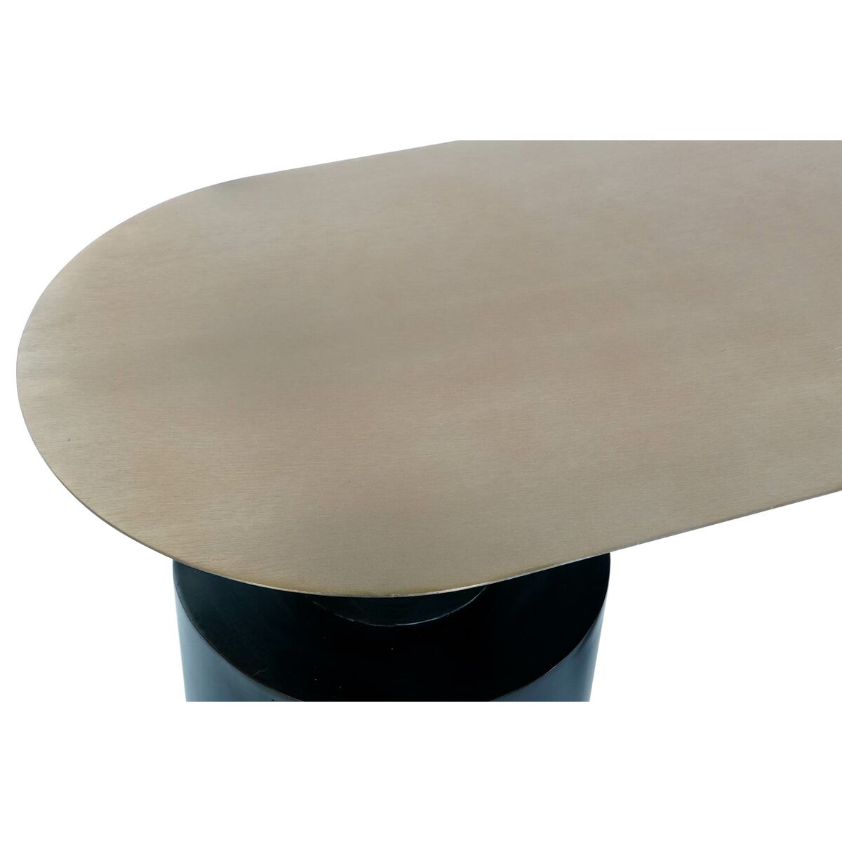Sidobord DKD Home Decor 107 x 36 x 78 cm Svart Gyllene Järn - 3