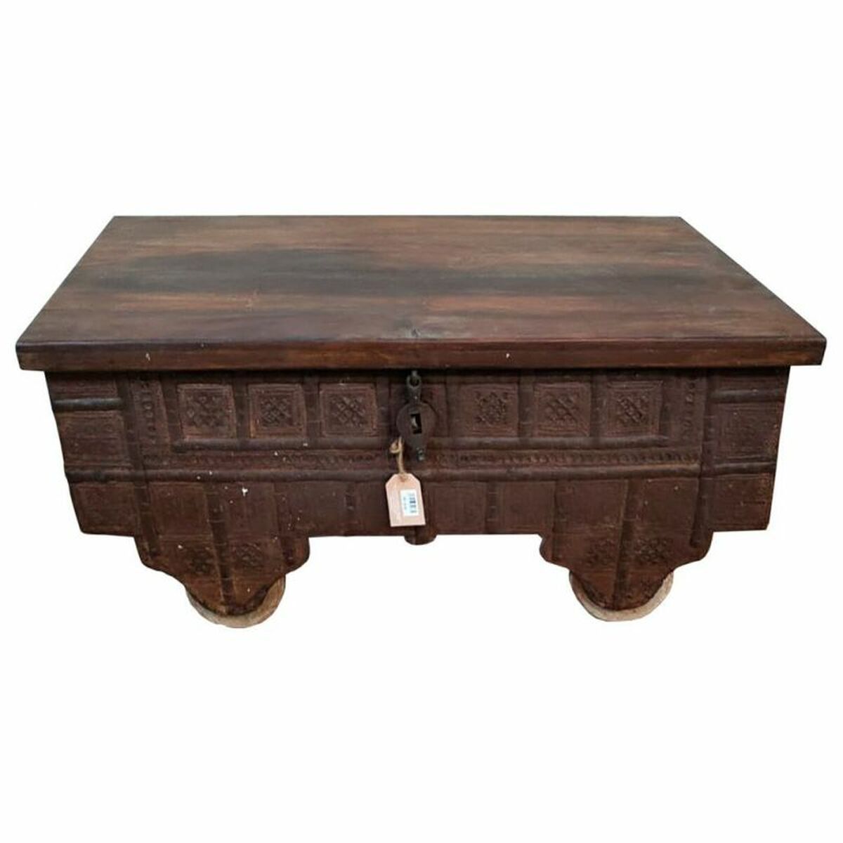 Soffbord Alexandra House Living Brun 59 x 49 x 106 cm - 3