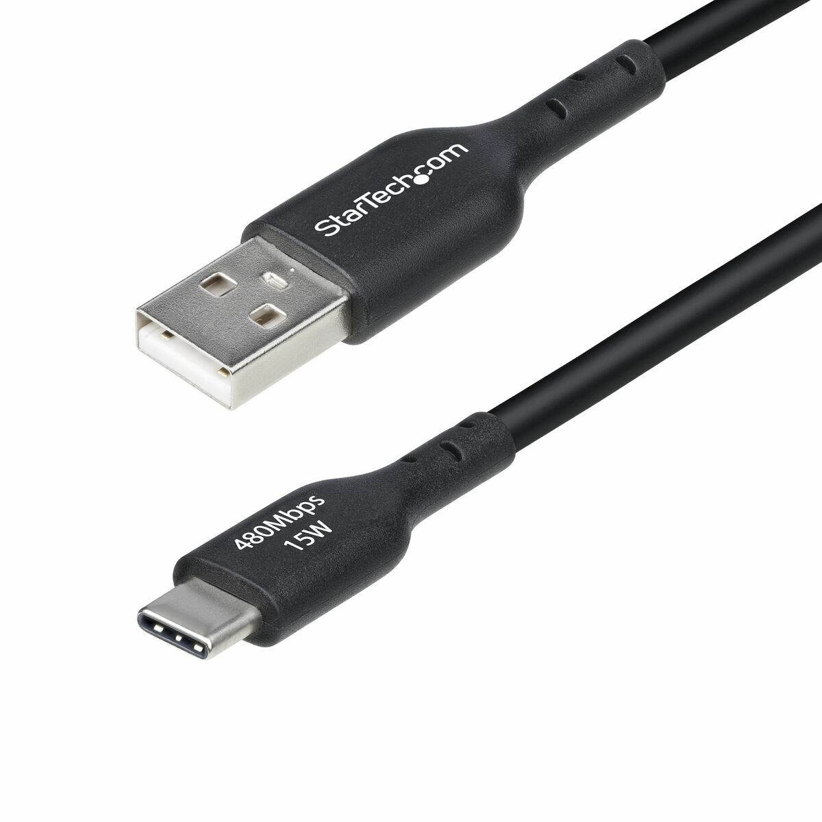 USB-kabel Startech USB2AC3MNC Svart 3 m