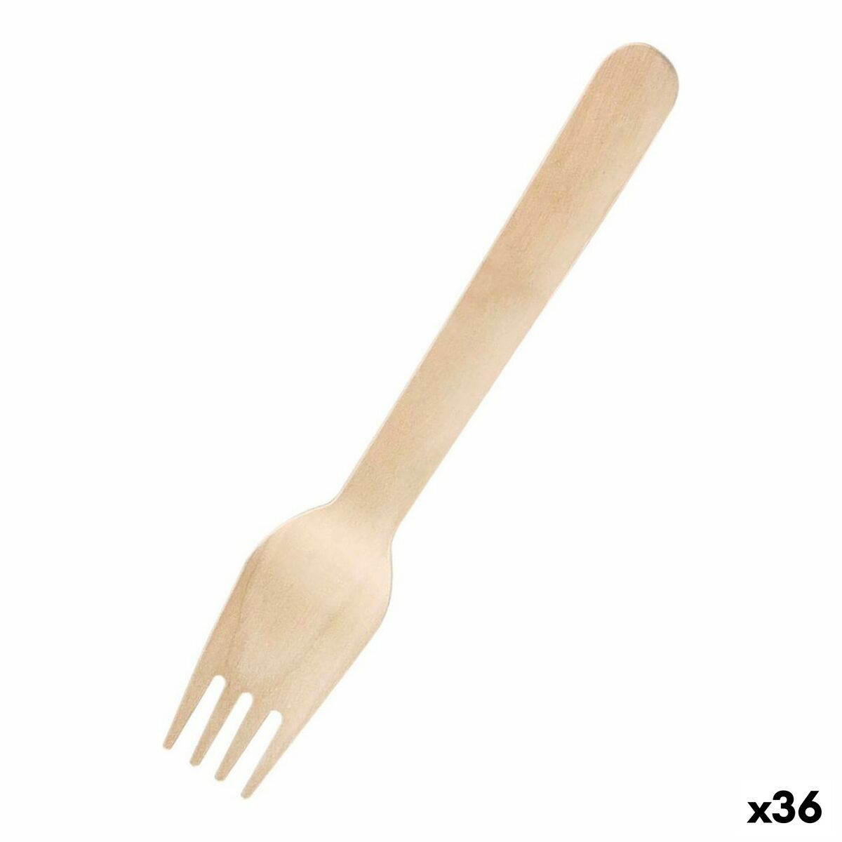 Engångsbestick Trä 36 antal 16 x 2,8 x 1,8 cm - 4