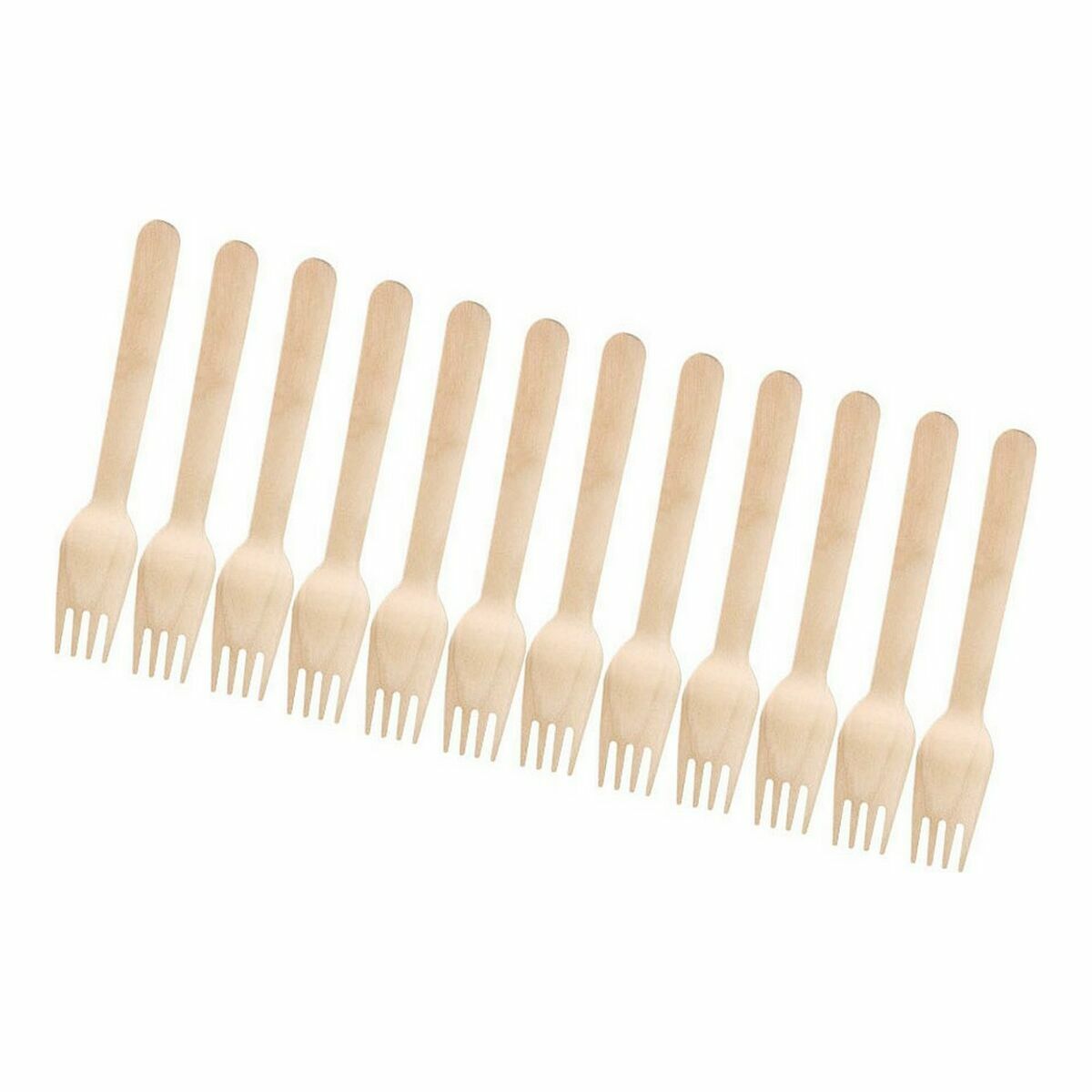 Engångsbestick Trä 36 antal 16 x 2,8 x 1,8 cm - 2