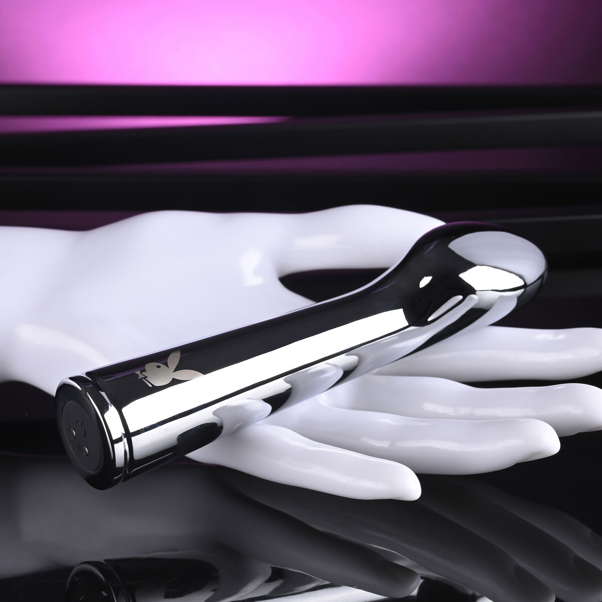 G-spotvibrator Playboy Playboy Silvrig - 5