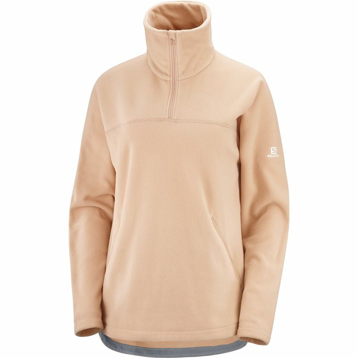 Fleecefoder Salomon Essentiall Cosy Kvinna Ljusrosa