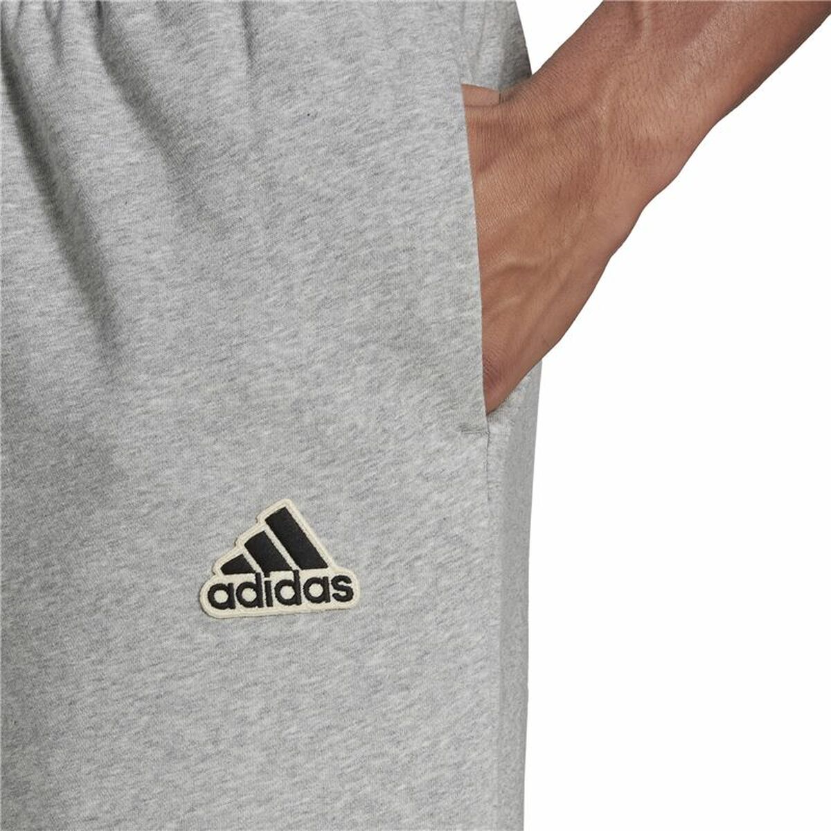 Sportshorts för män Adidas Feelcomfy Grå - 5