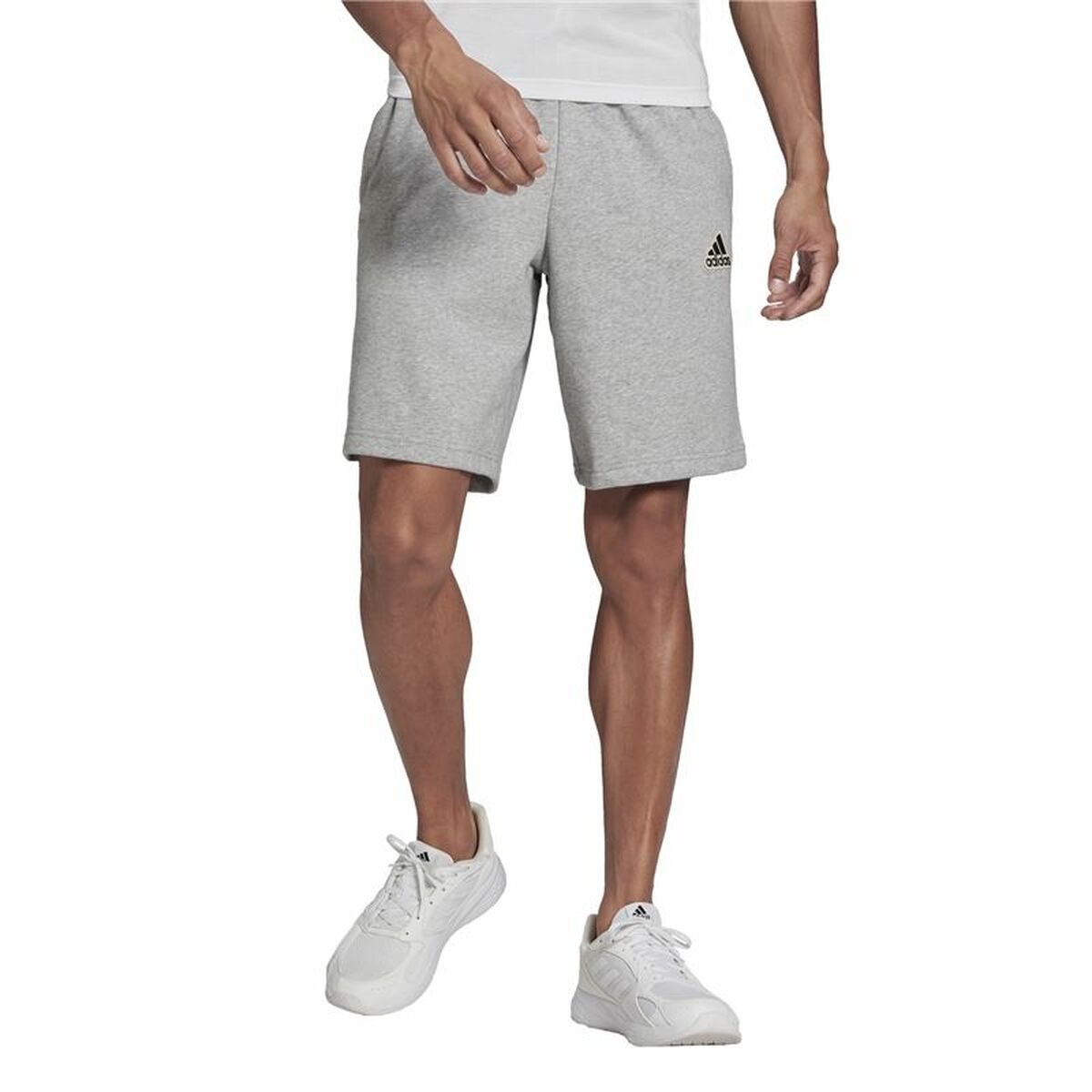Sportshorts för män Adidas Feelcomfy Grå - 2