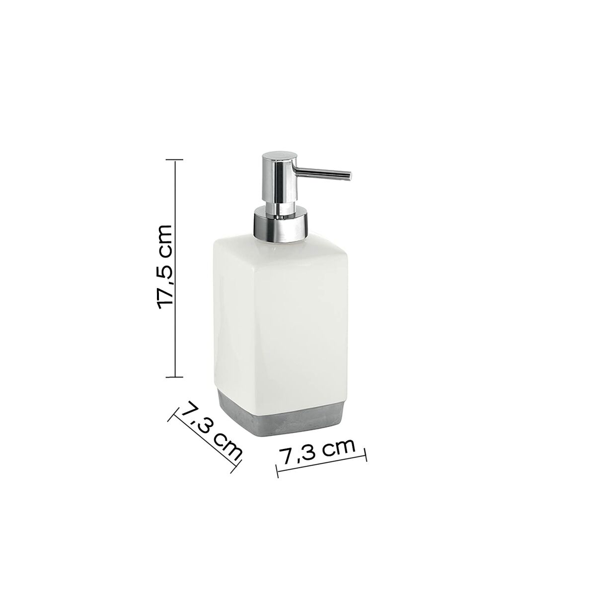 Tvåldispenser Gedy G-Lucy Vit (Renoverade C) - 4
