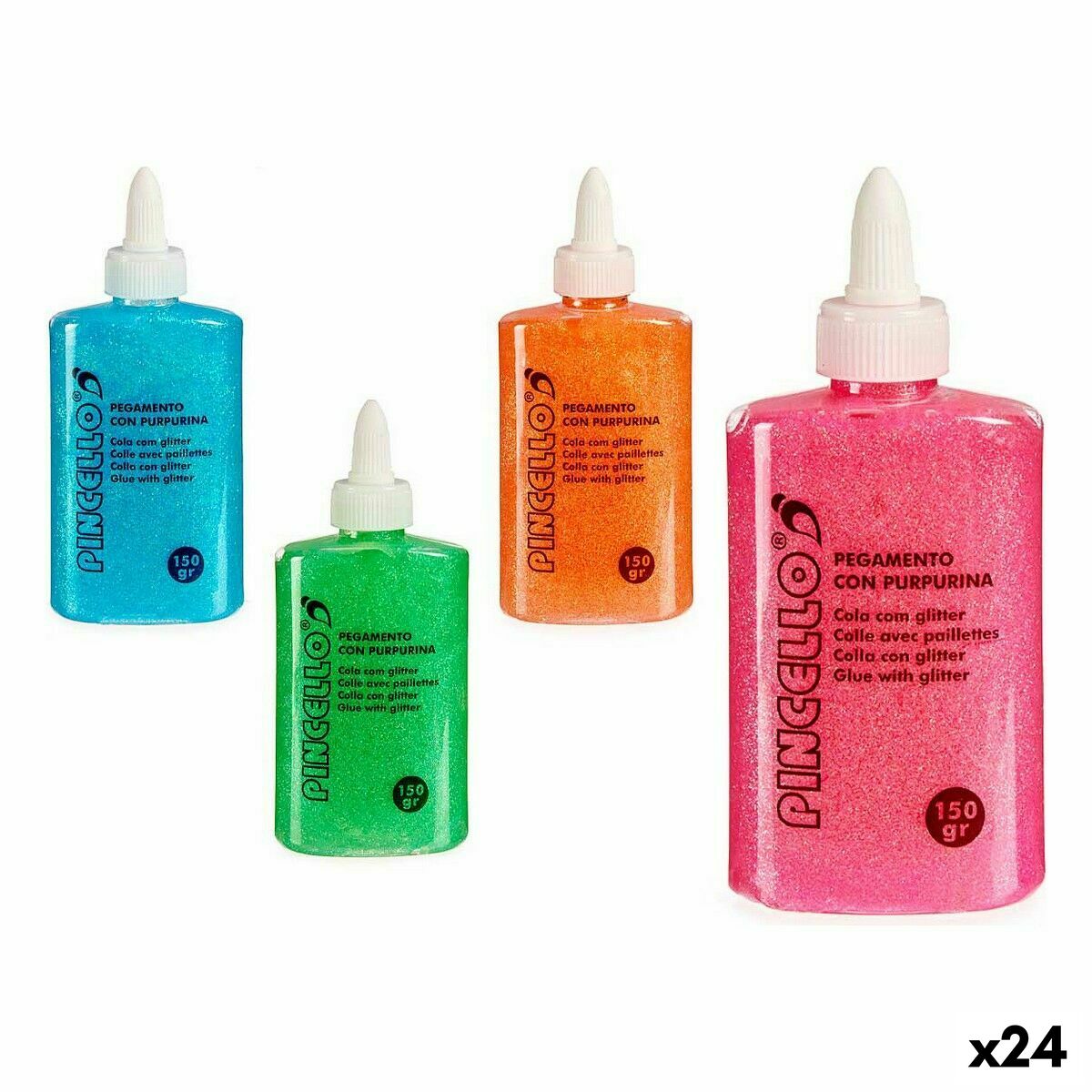 Gellim Pincello HD-150-A-1P-1 Glitter (24 antal) - 3