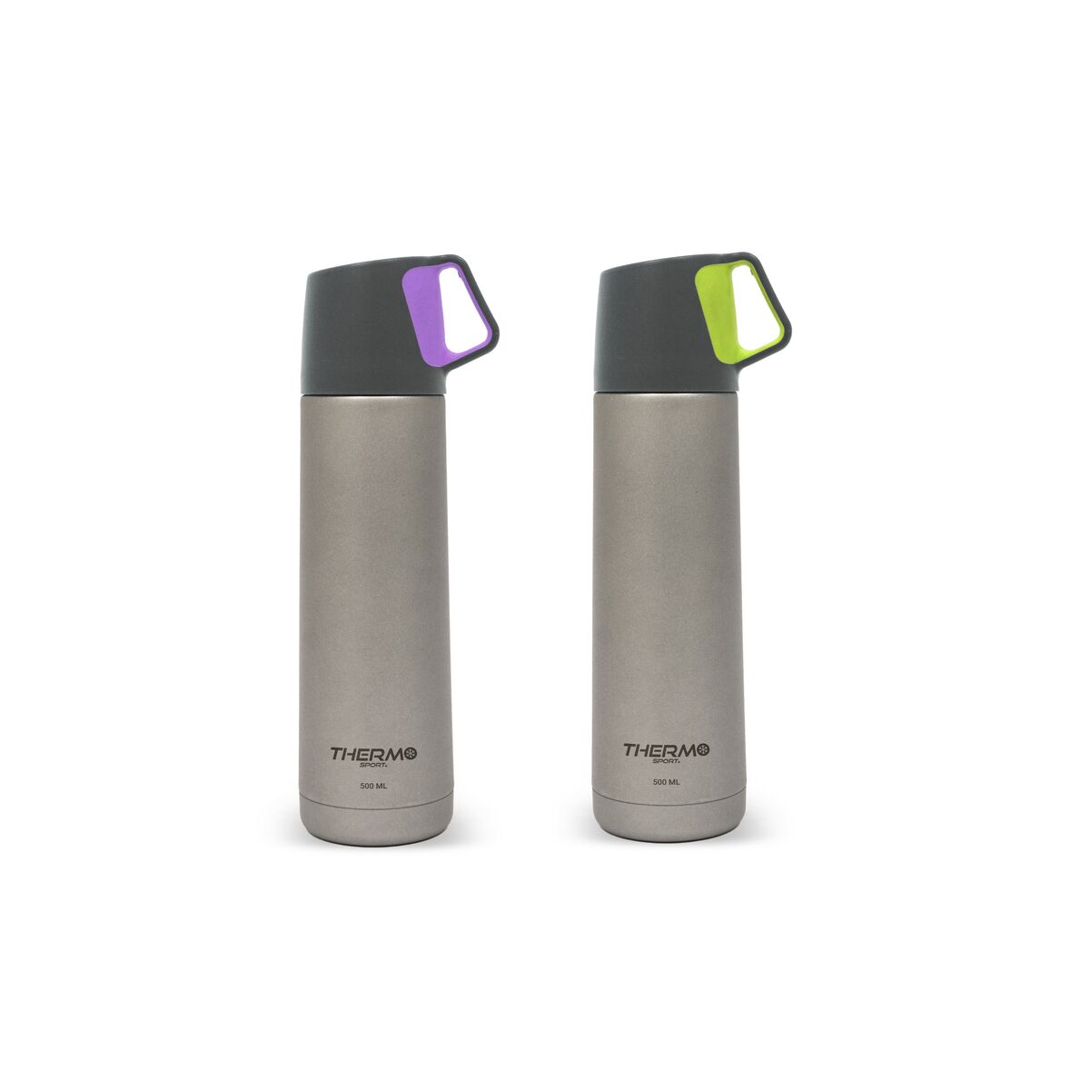 Resetermosflaska ThermoSport Rostfritt stål Koppar 500 ml (8 antal) - 8