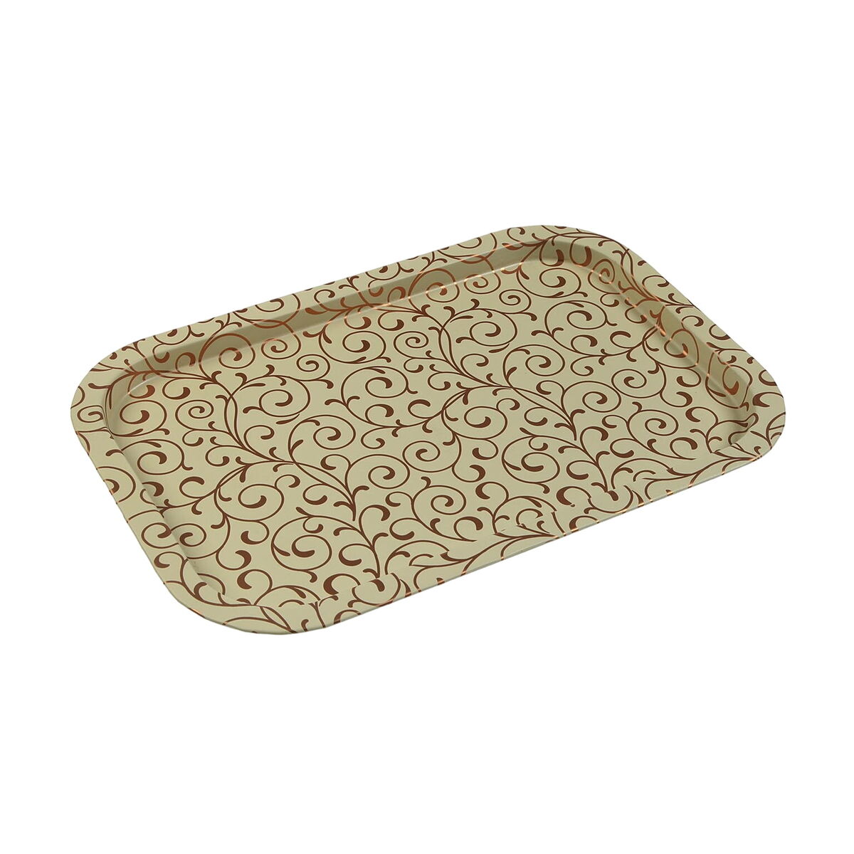 Bricka Versa Serpentine Metall 32 x 1,5 x 34 cm - 2
