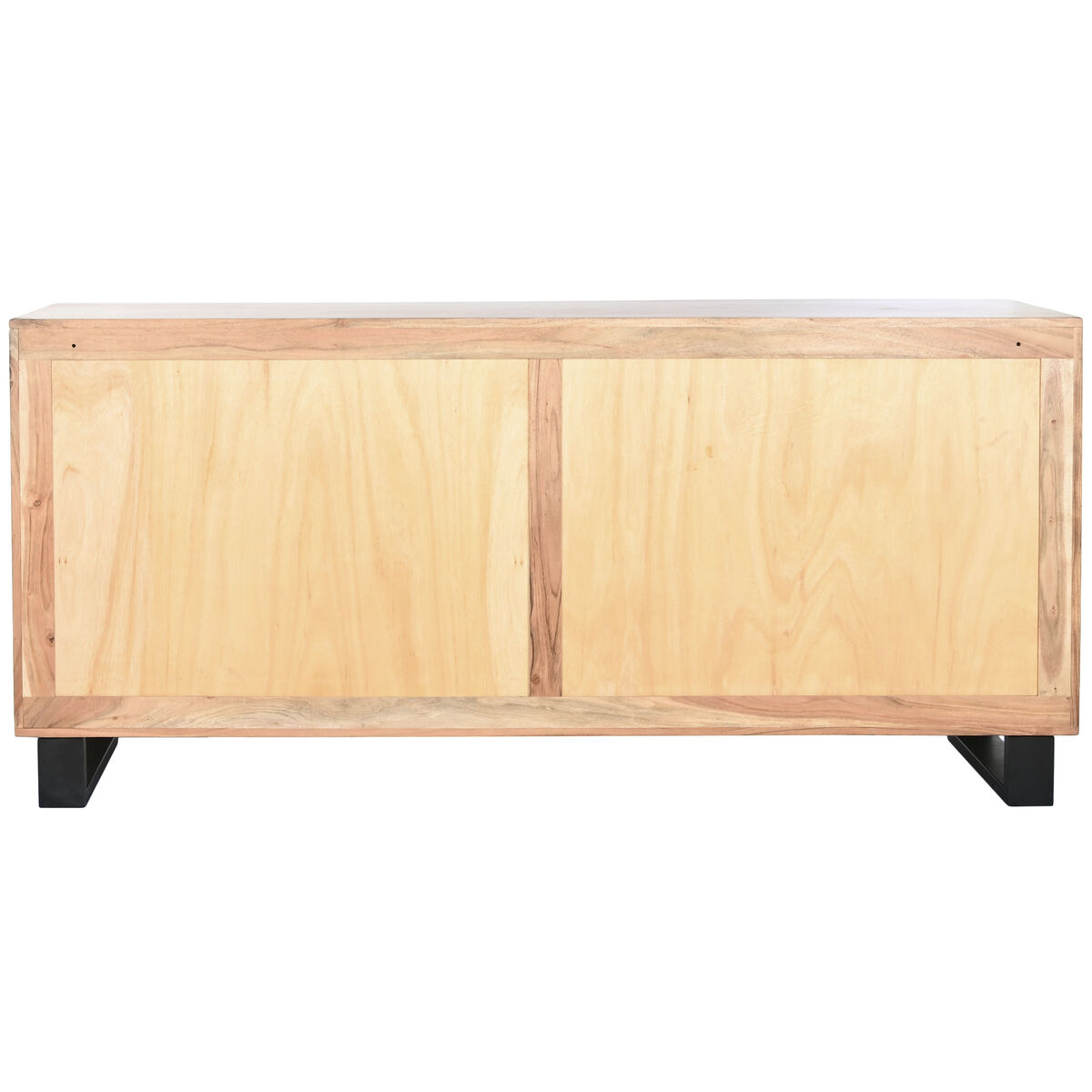 Skänk Home ESPRIT Metall Akaciaträ 170 x 40 x 80 cm - 2