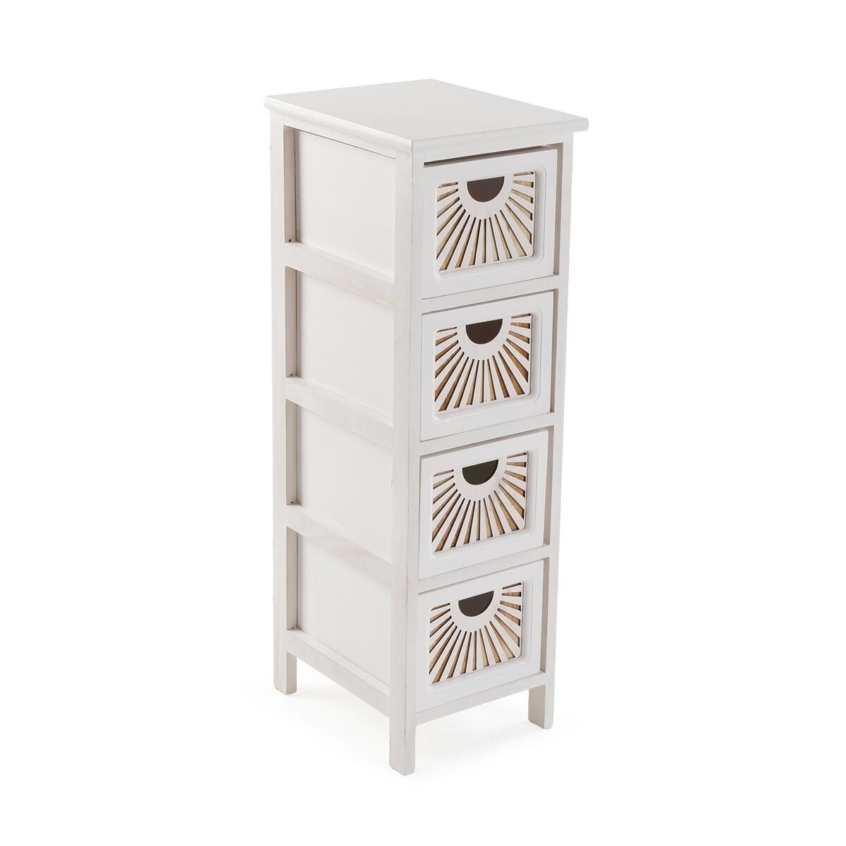 Byrå Versa Adda Vit 32 x 81 x 26 cm