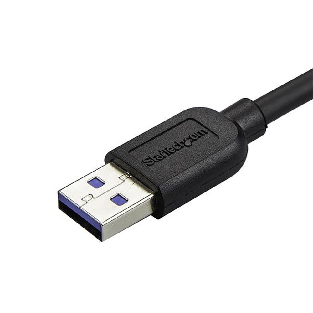 USB-kabel till mikro-USB Startech USB3AU2MLS           Svart - 2
