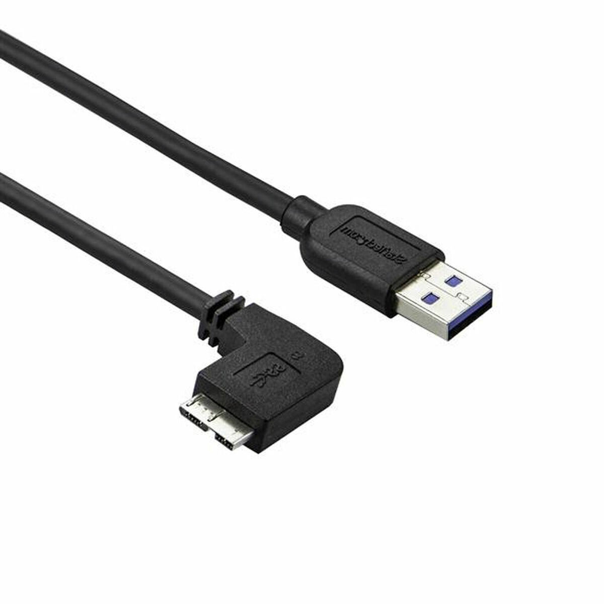 USB-kabel till mikro-USB Startech USB3AU2MLS           Svart - 7