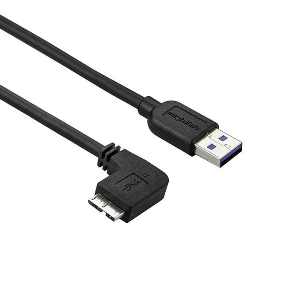 USB-kabel till mikro-USB Startech USB3AU2MLS           Svart