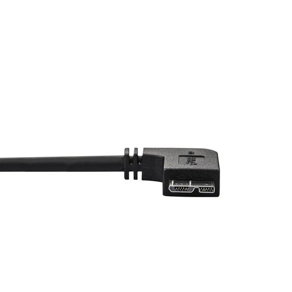 USB-kabel till mikro-USB Startech USB3AU2MLS           Svart - 3