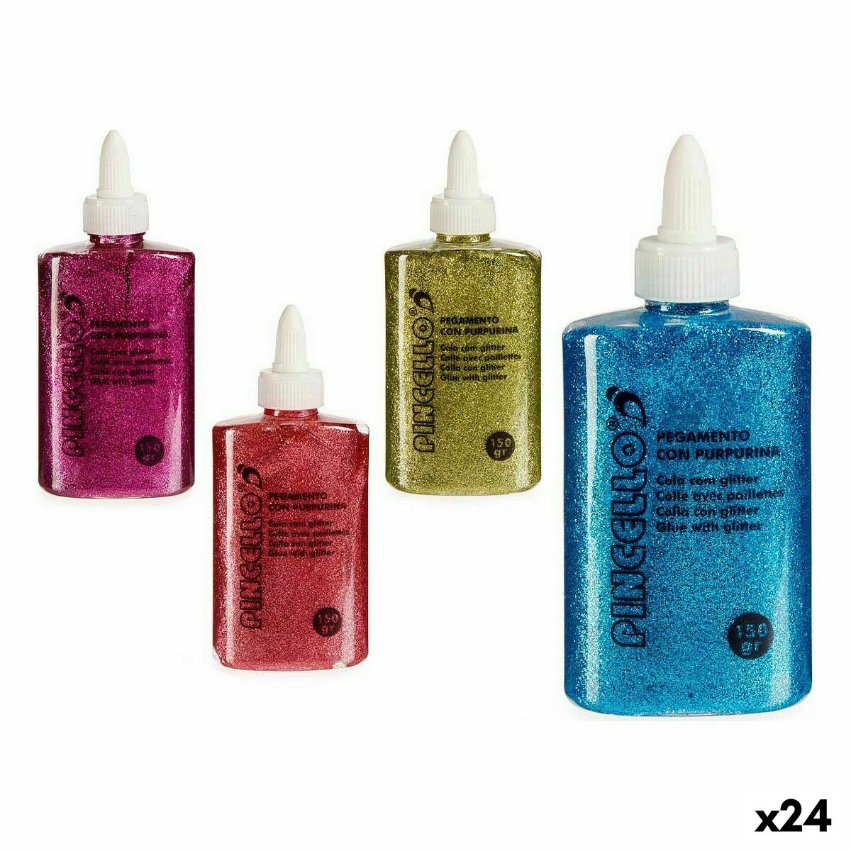 Gellim Pincello HD-150-A-1P-2 Glitter (24 antal)