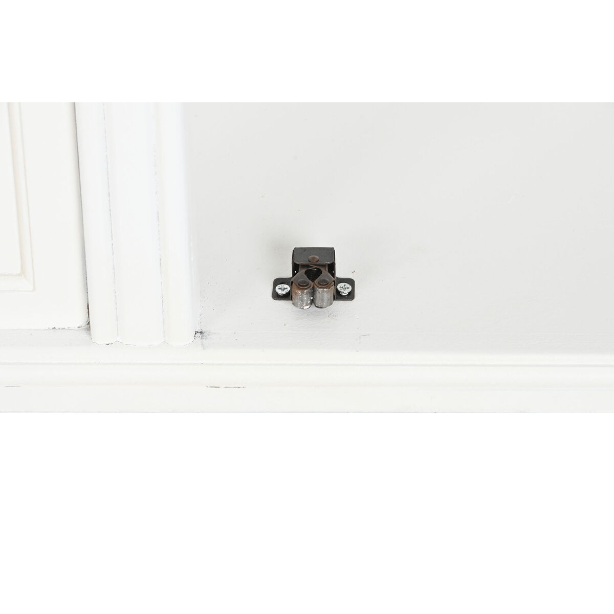 TV-möbler Home ESPRIT Vit Naturell Metall Gran 150 x 36 x 56 cm - 5