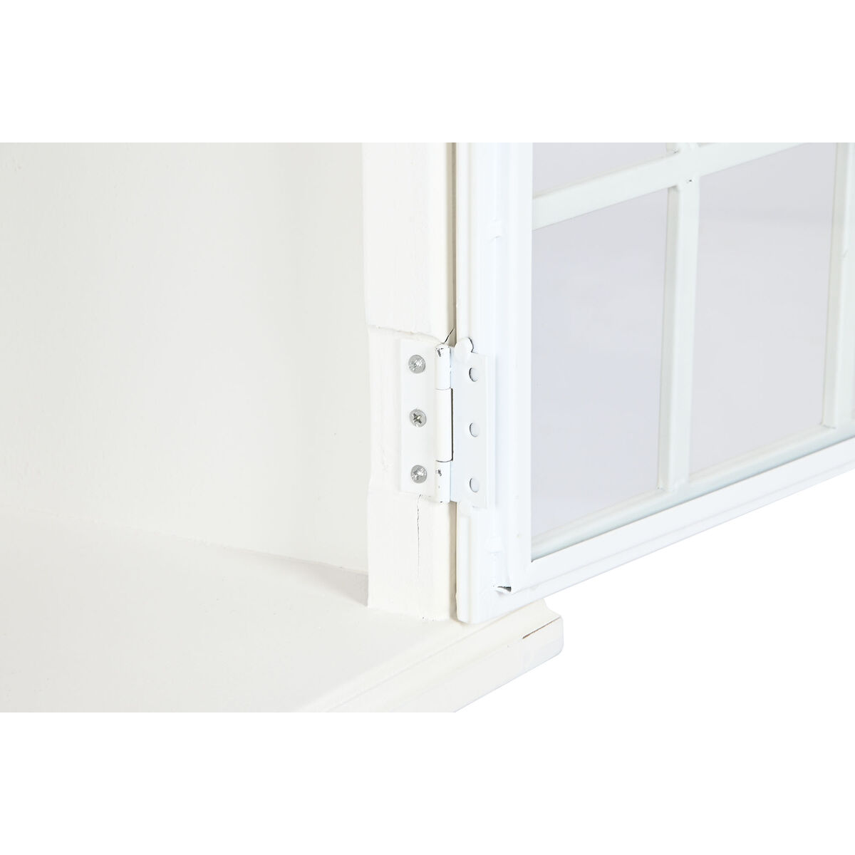 TV-möbler Home ESPRIT Vit Naturell Metall Gran 150 x 36 x 56 cm - 6
