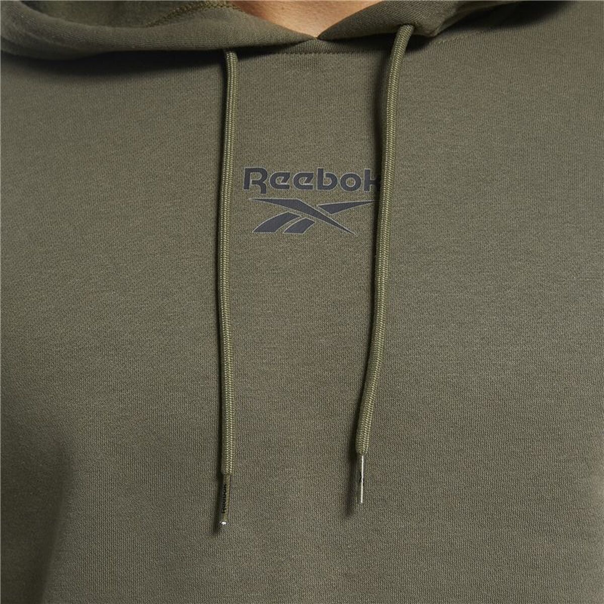 Tröja med huva Herr Reebok Training Essentials Tape Persimon - 6