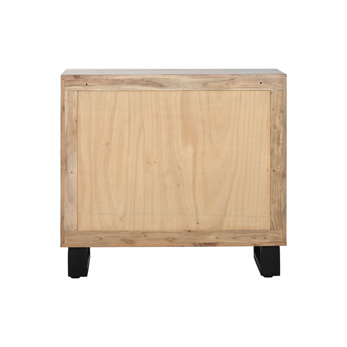 Skänk Home ESPRIT Metall Akaciaträ 88 x 40 x 80 cm - 2