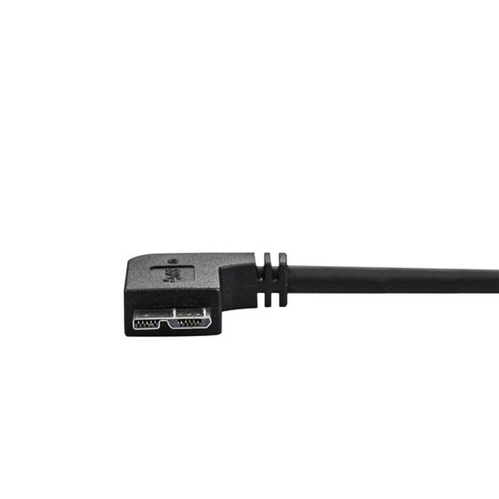 USB-kabel till mikro-USB Startech USB3AU2MRS           Svart - 3