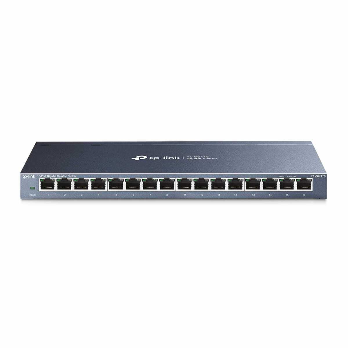 Skrivbords omkopplare TP-Link TL-SG116 Svart
