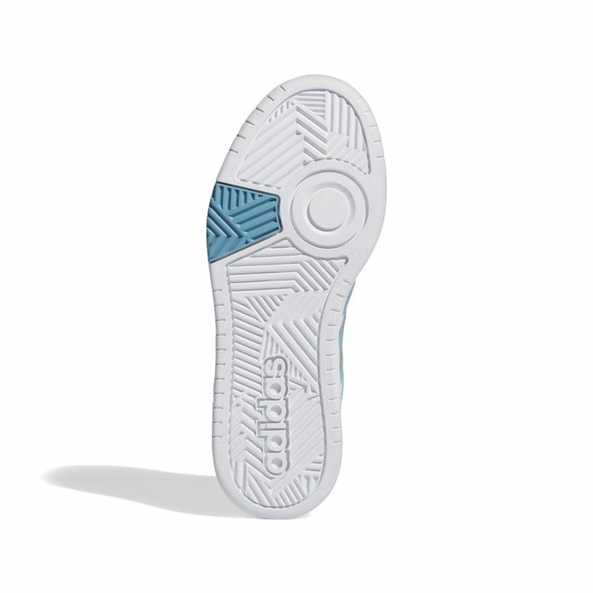 Gymnastiksko, Dam Adidas Hoops 3.0 Blå Vit - 3