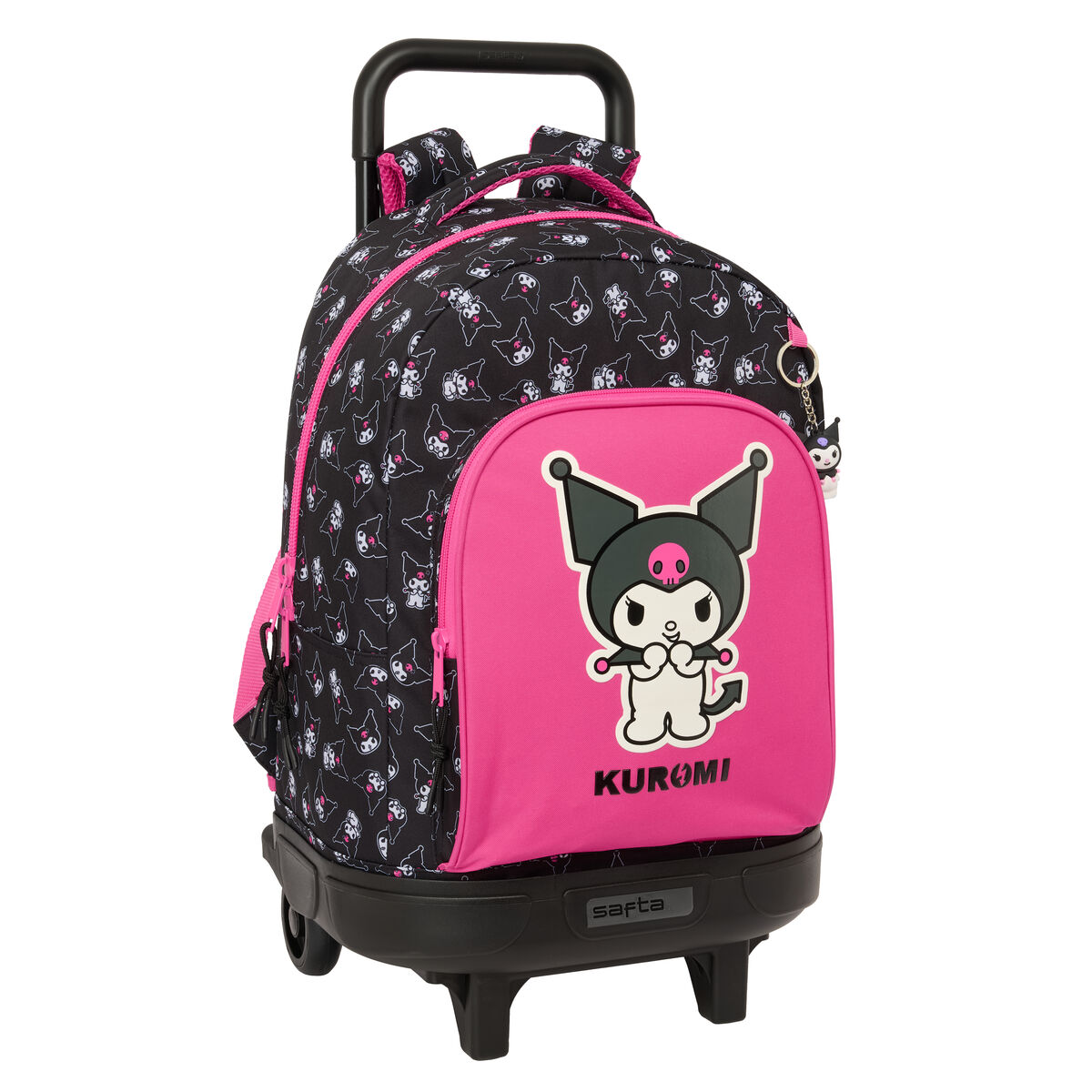 Skolryggsäck Kuromi Svart Fuchsia 33 x 45 x 22 cm