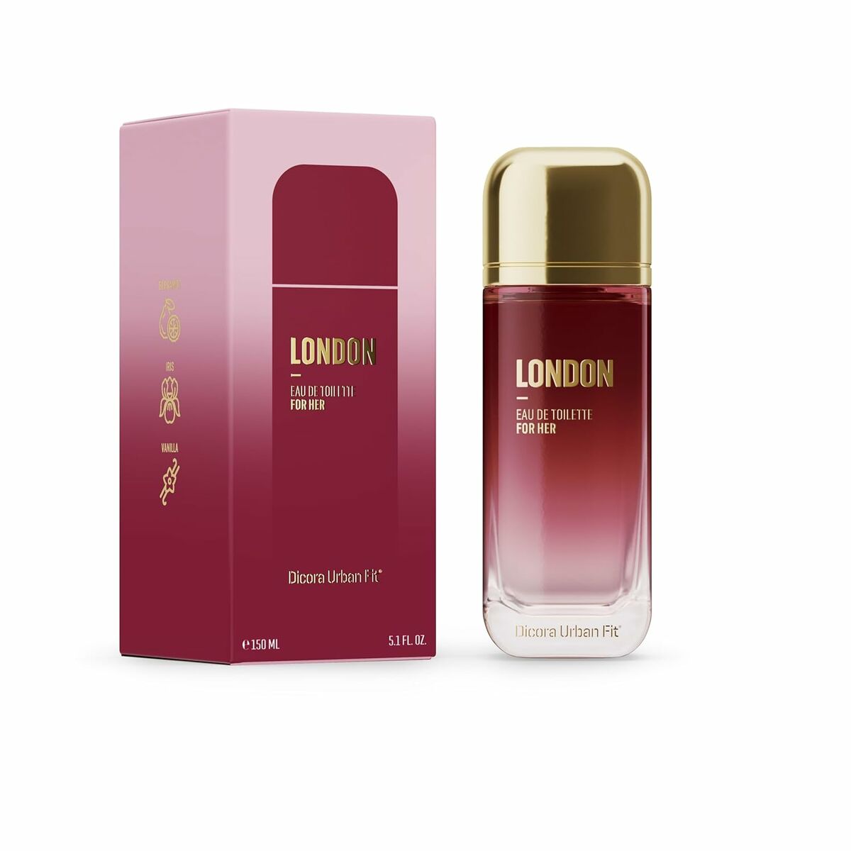 Parfym Damer Dicora Urban Fit London EDT 150 ml