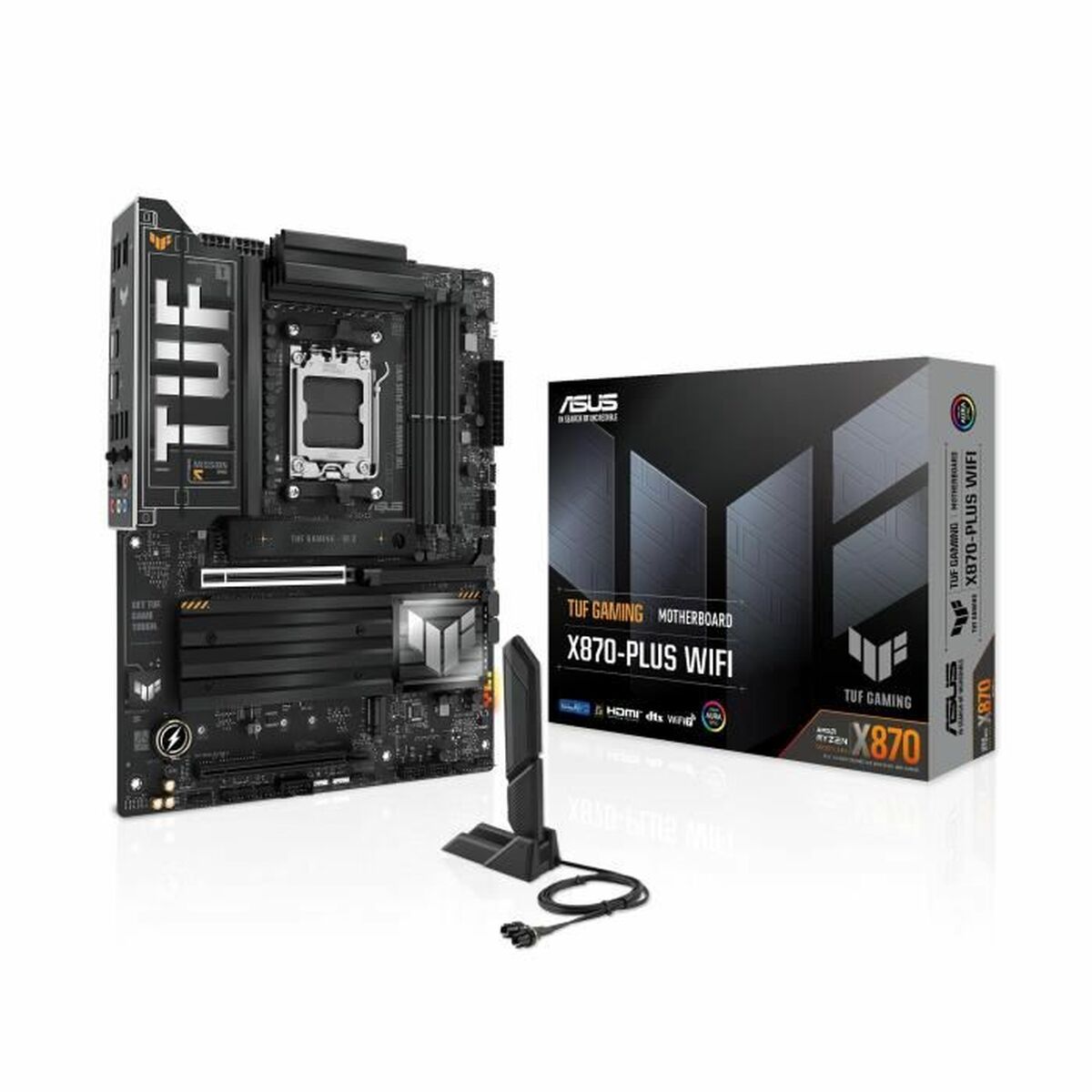 Moderkort Asus TUF GAMING X870-PLUS WIFI AMD AM5 AMD