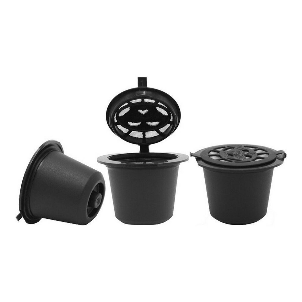 Kaffekapslar Quttin Laddningsbar 5 Delar (12 antal) (7 pcs) - 4