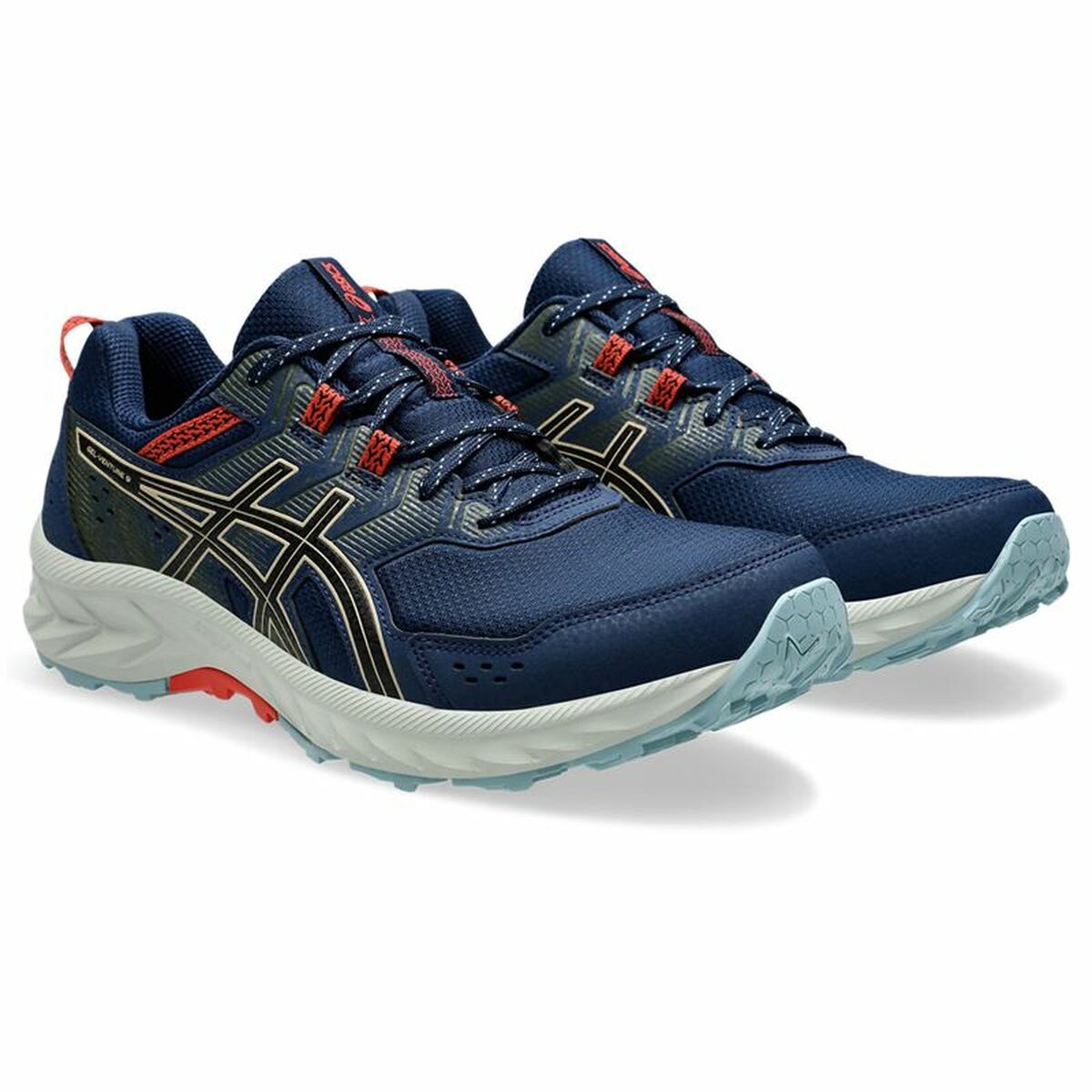 Gymnastikskor, Herr Asics Gel-Venture 9 Blå Marinblå - 5