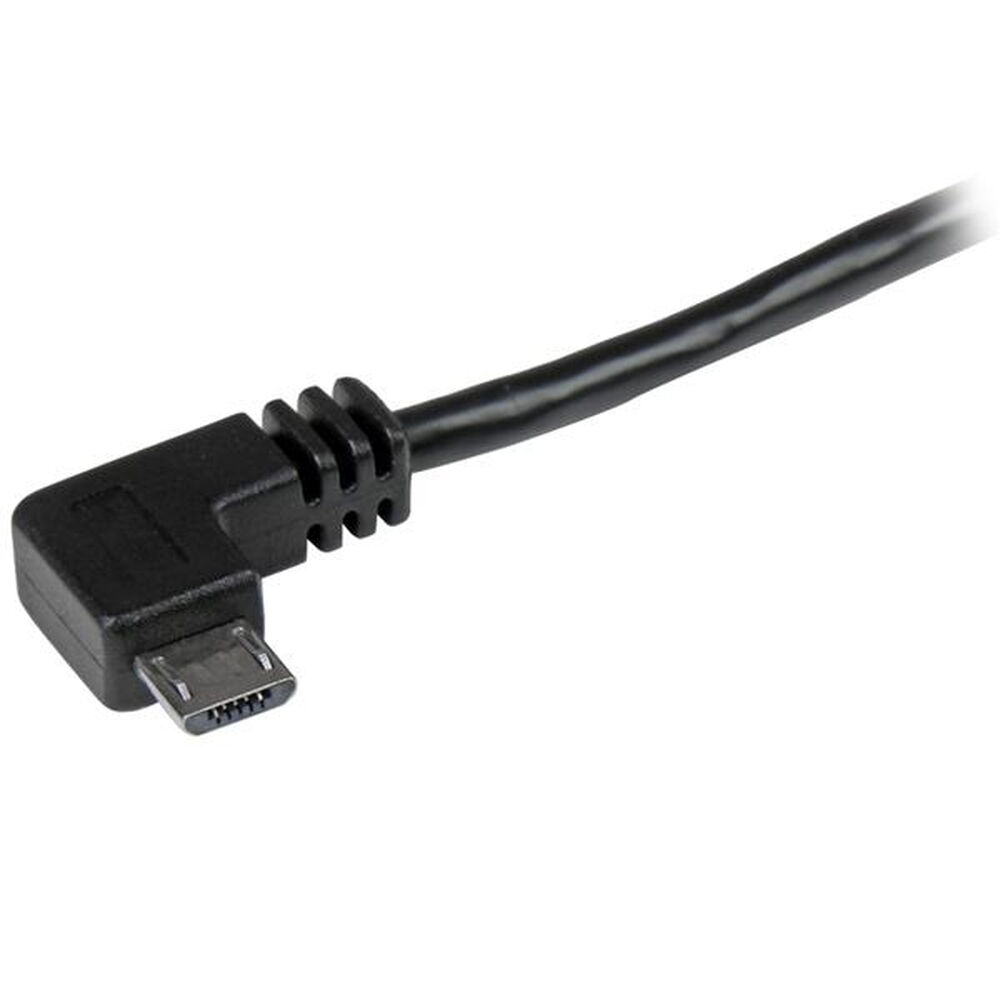 USB-kabel till mikro-USB Startech USB2AUB2RA1M         Svart - 2