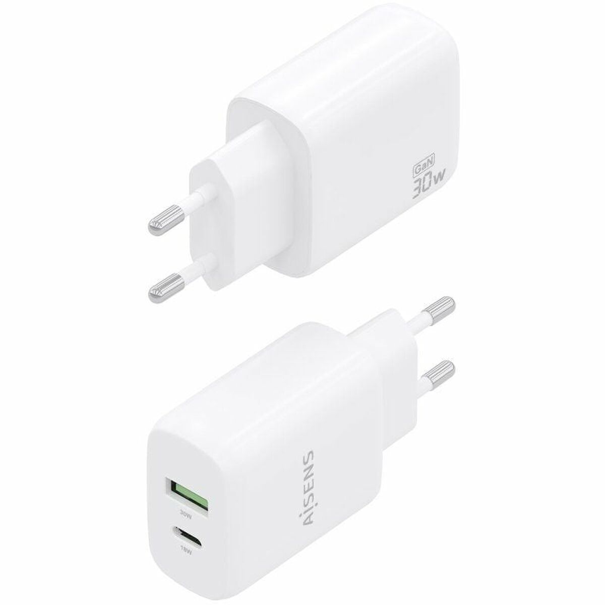 Väggladdare Aisens A110-0923 Vit 30 W - 3