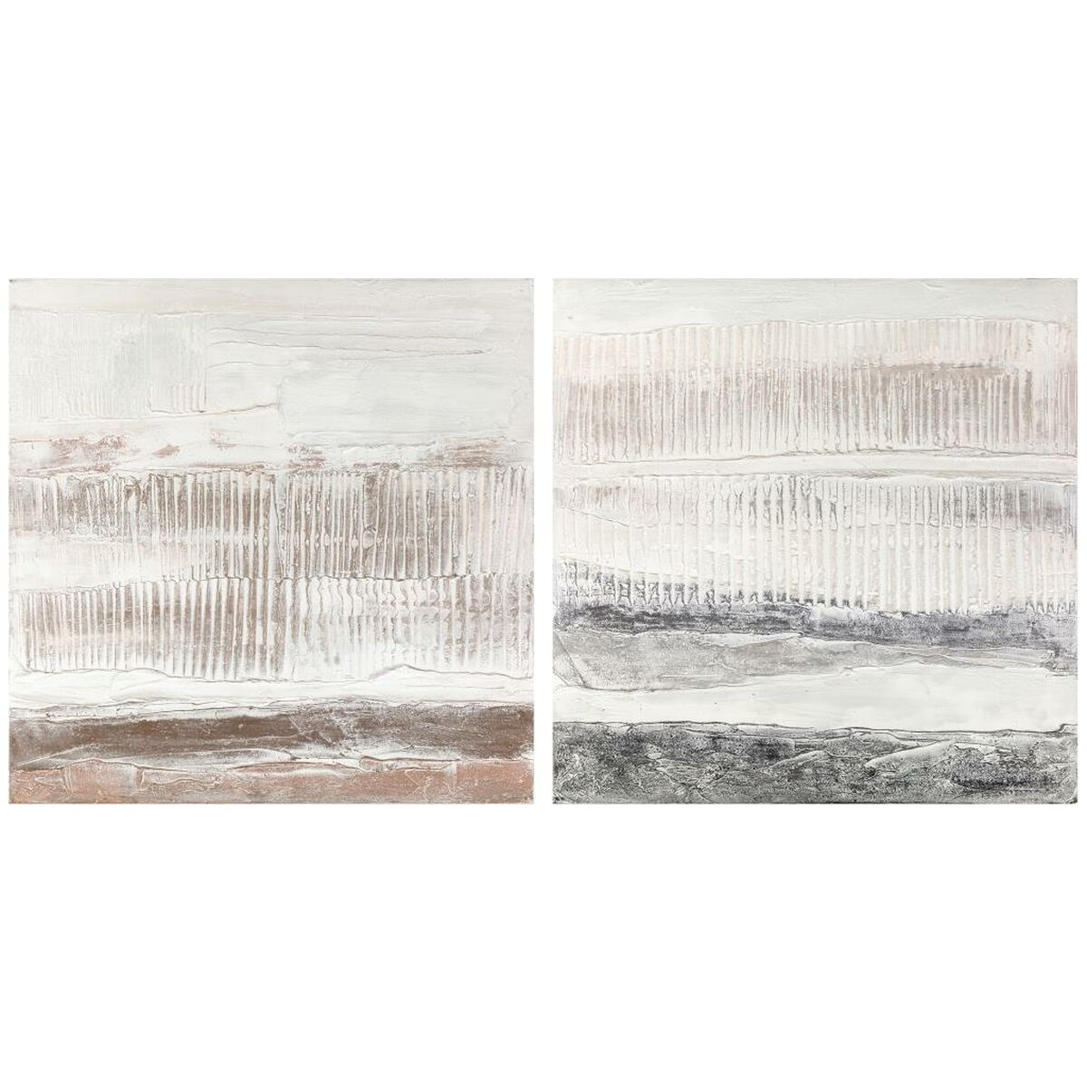 Kanvas DKD Home Decor Furu Kanvas 100 x 3,7 x 100 cm - 8