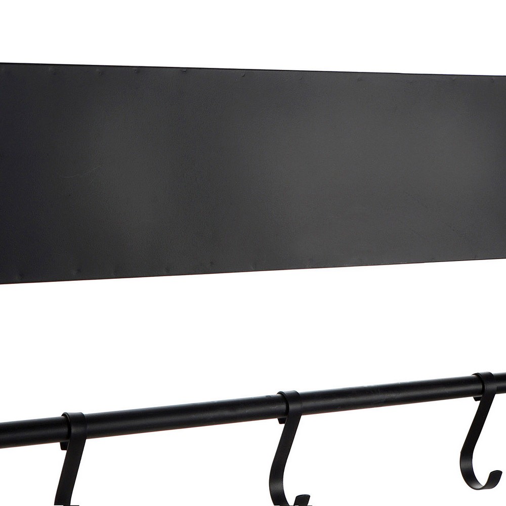 Handdukstork DKD Home Decor Metall Speglar (60 x 15 x 180 cm) - 8