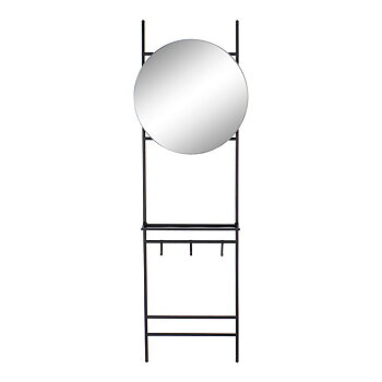 Handdukstork DKD Home Decor Metall Speglar (60 x 15 x 180 cm)