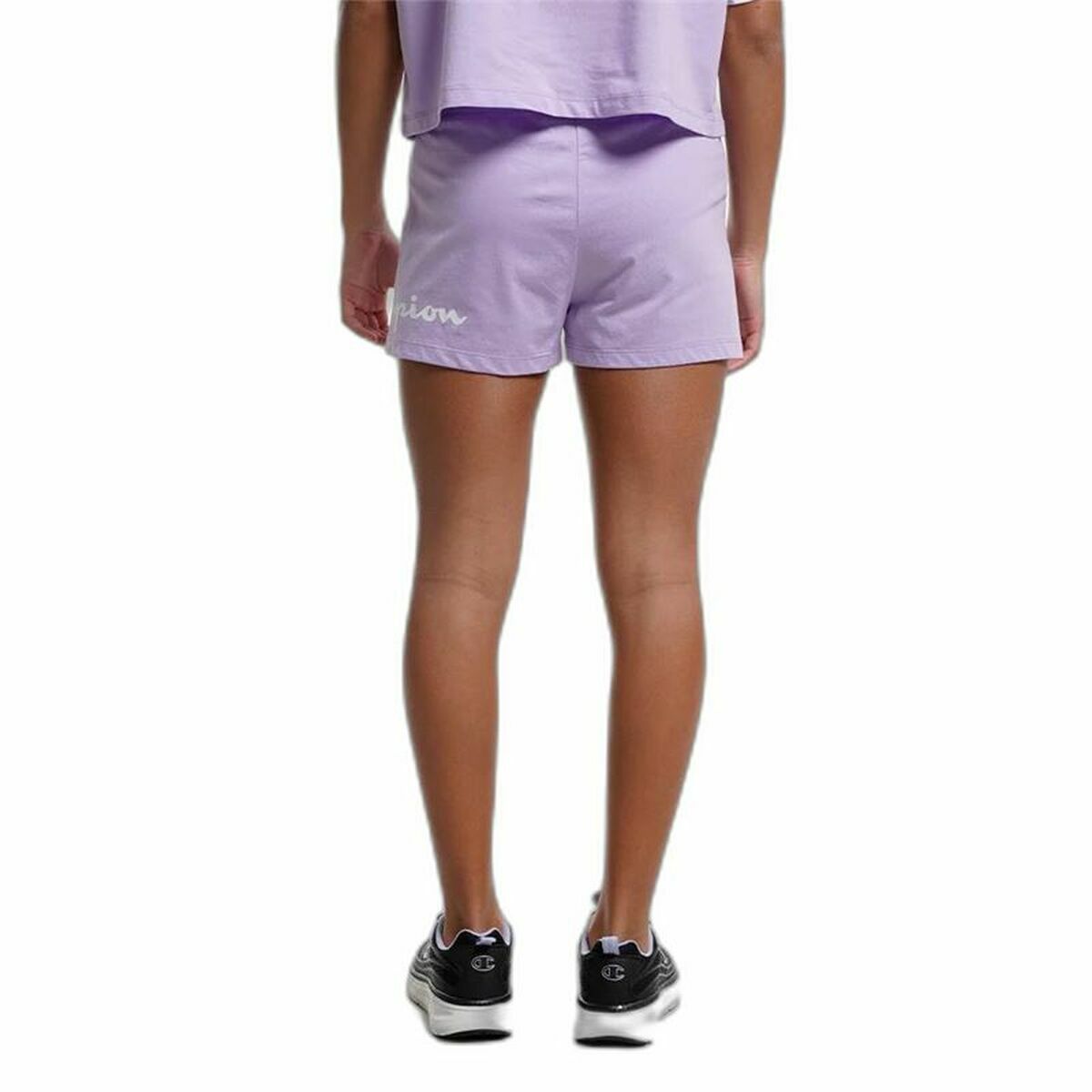 Sportshorts för kvinnor Champion Lila - 5