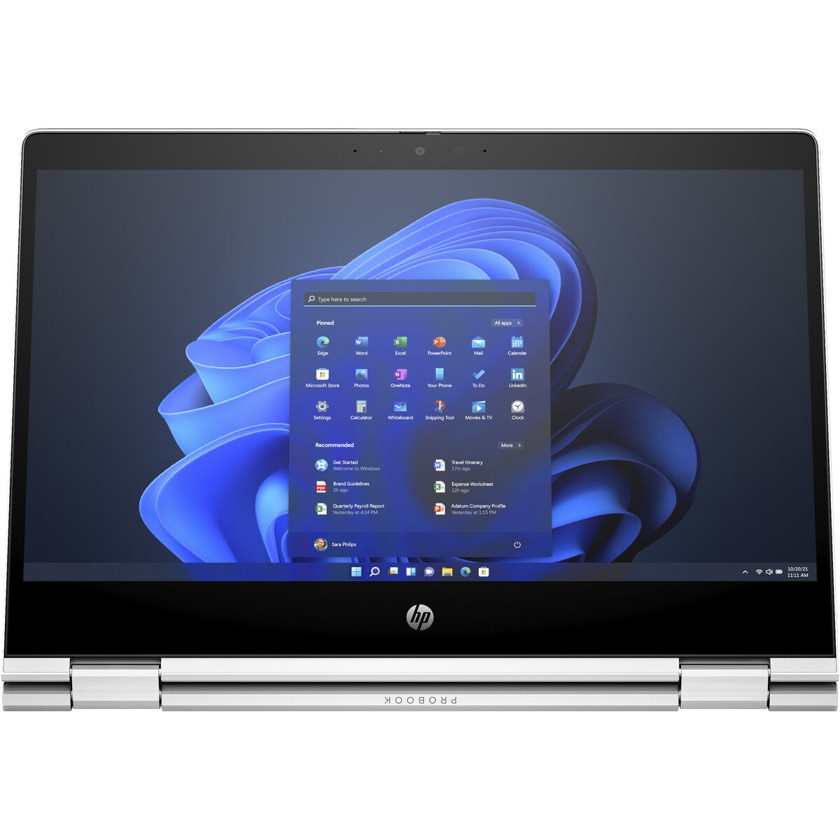 Laptop HP PX 360 435 G10 13,3" AMD Ryzen 5-7530U 16 GB RAM 512 GB SSD Qwerty Spanska - 2