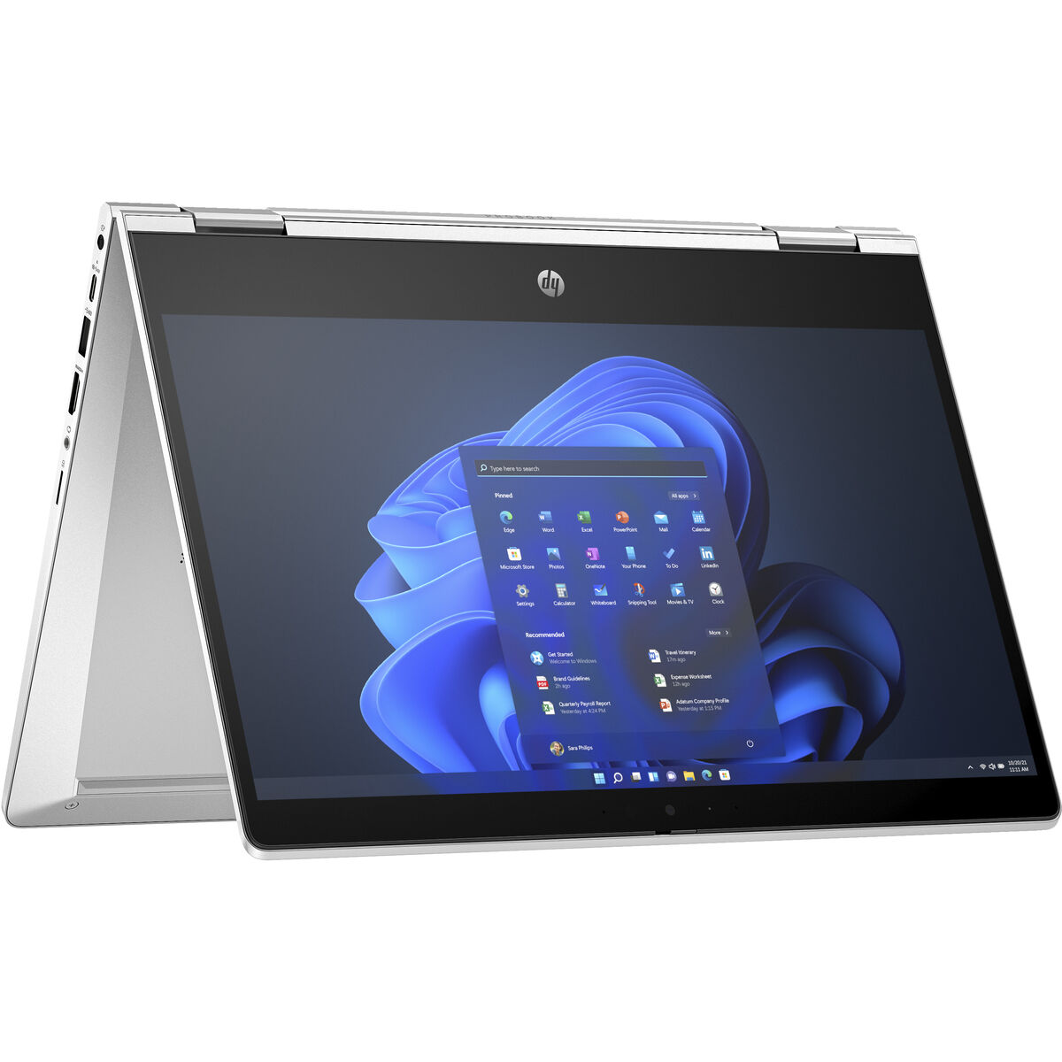 Laptop HP PX 360 435 G10 13,3" AMD Ryzen 5-7530U 16 GB RAM 512 GB SSD Qwerty Spanska - 4