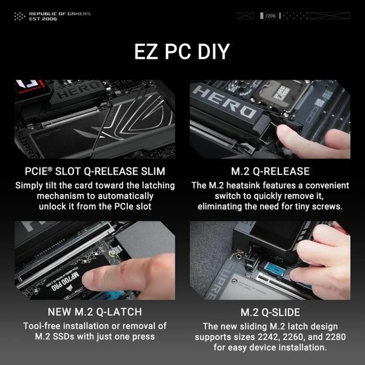 Moderkort Asus MAXIMUS Z890 HERO LGA 1851 - 5