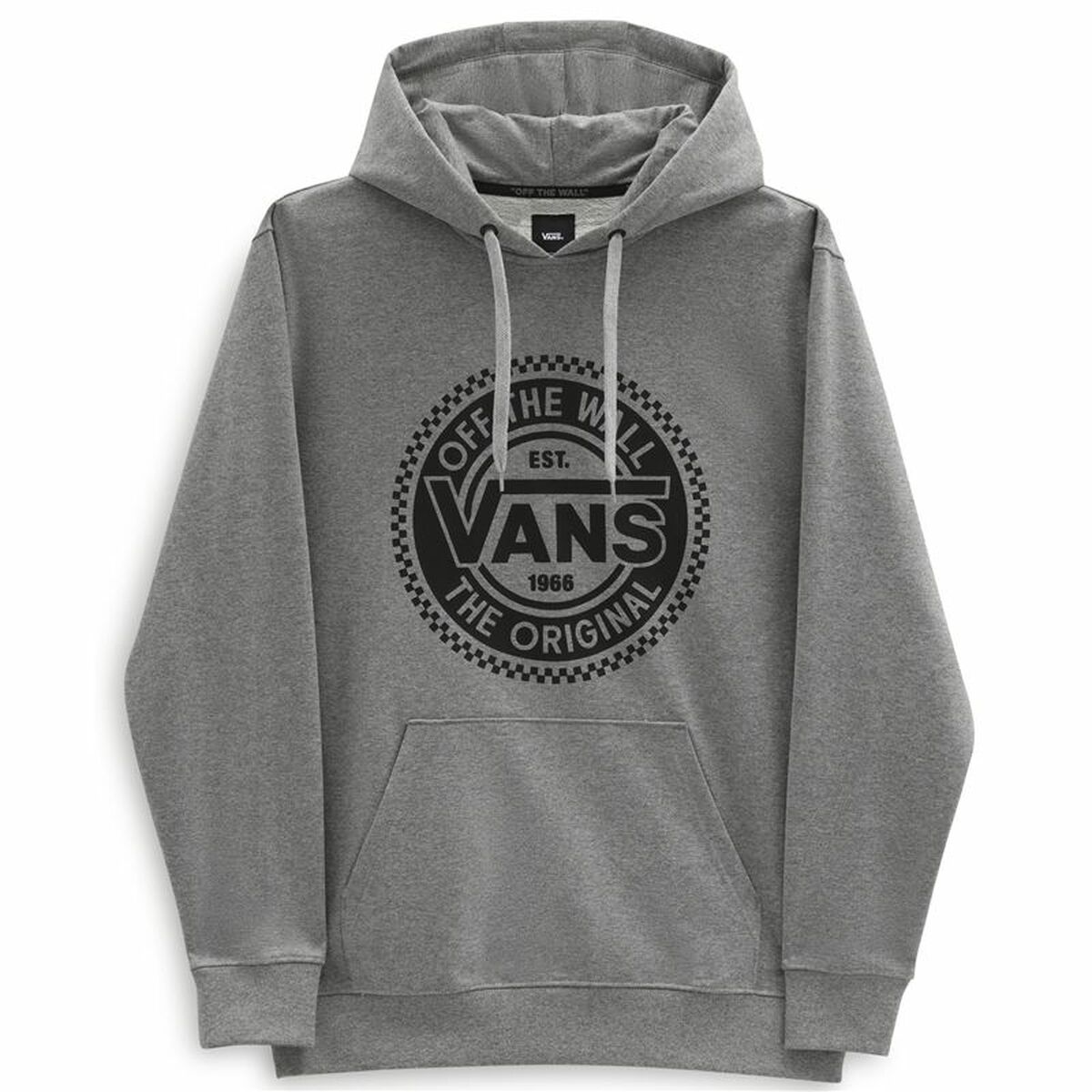Tröja med huva Herr Vans Big Chest Lock Up Ljusgrå