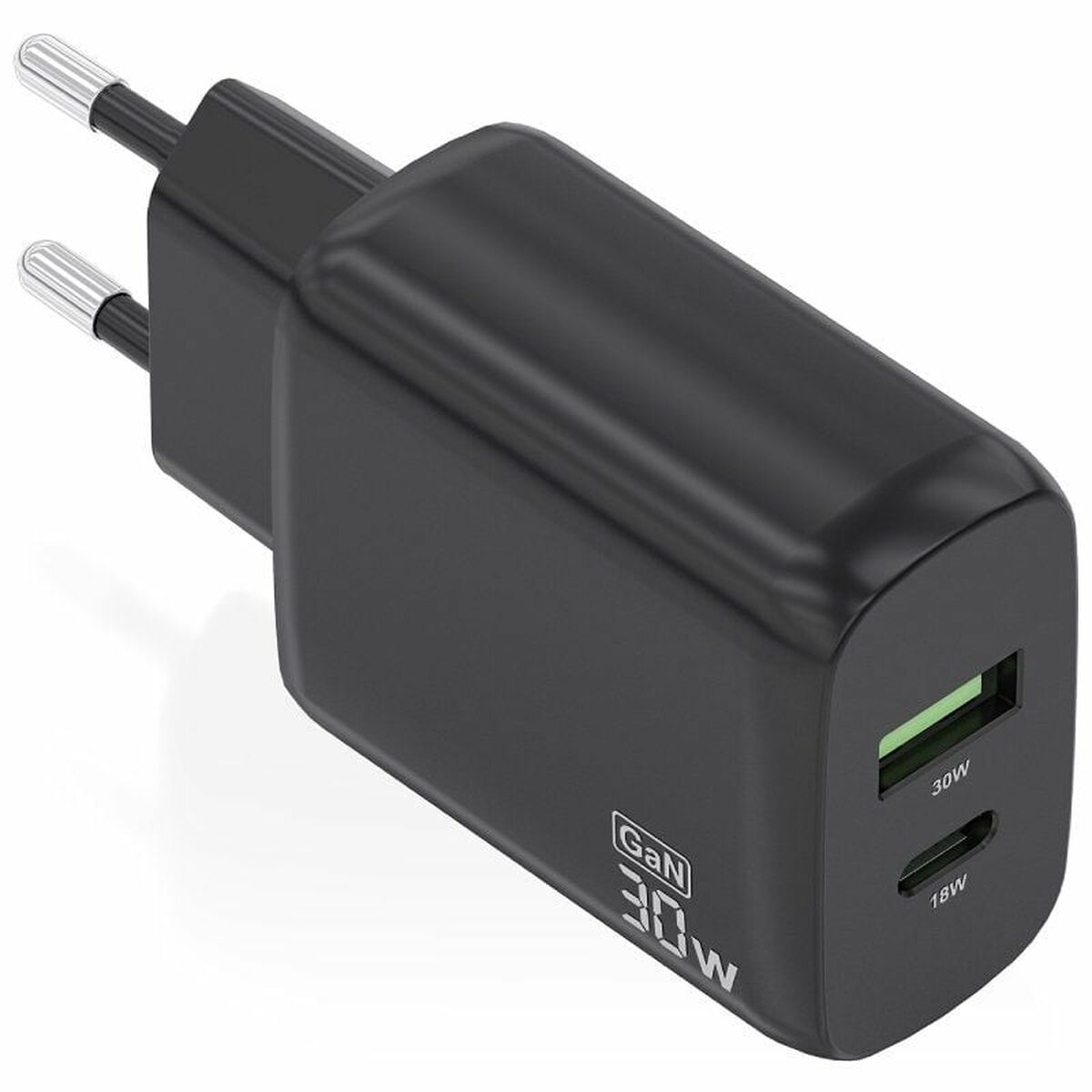 Väggladdare Aisens A110-0924 Svart 30 W