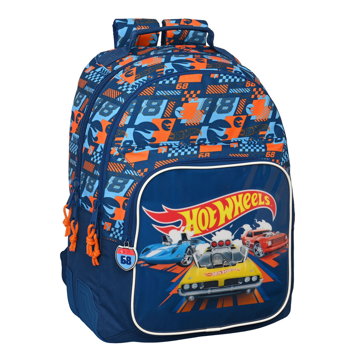 Skolryggsäck Hot Wheels Speed club Orange (32 x 42 x 15 cm)