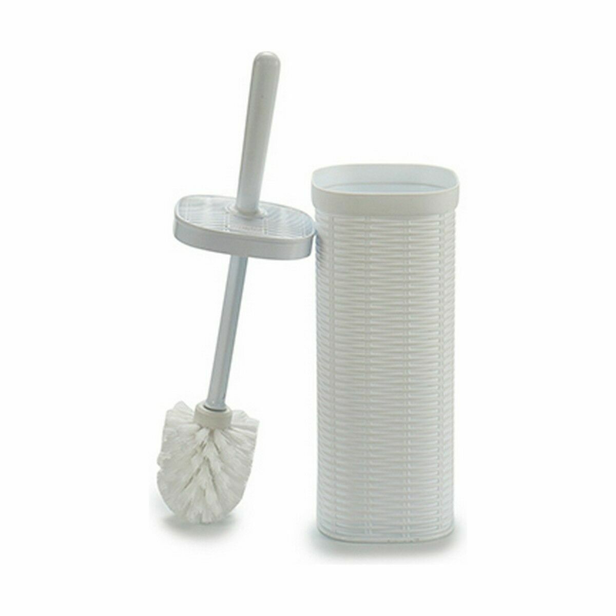 Toalettborste Stefanplast Elegance Vit Plast 11,5 x 40,5 x 11,5 cm (6 antal) - 4