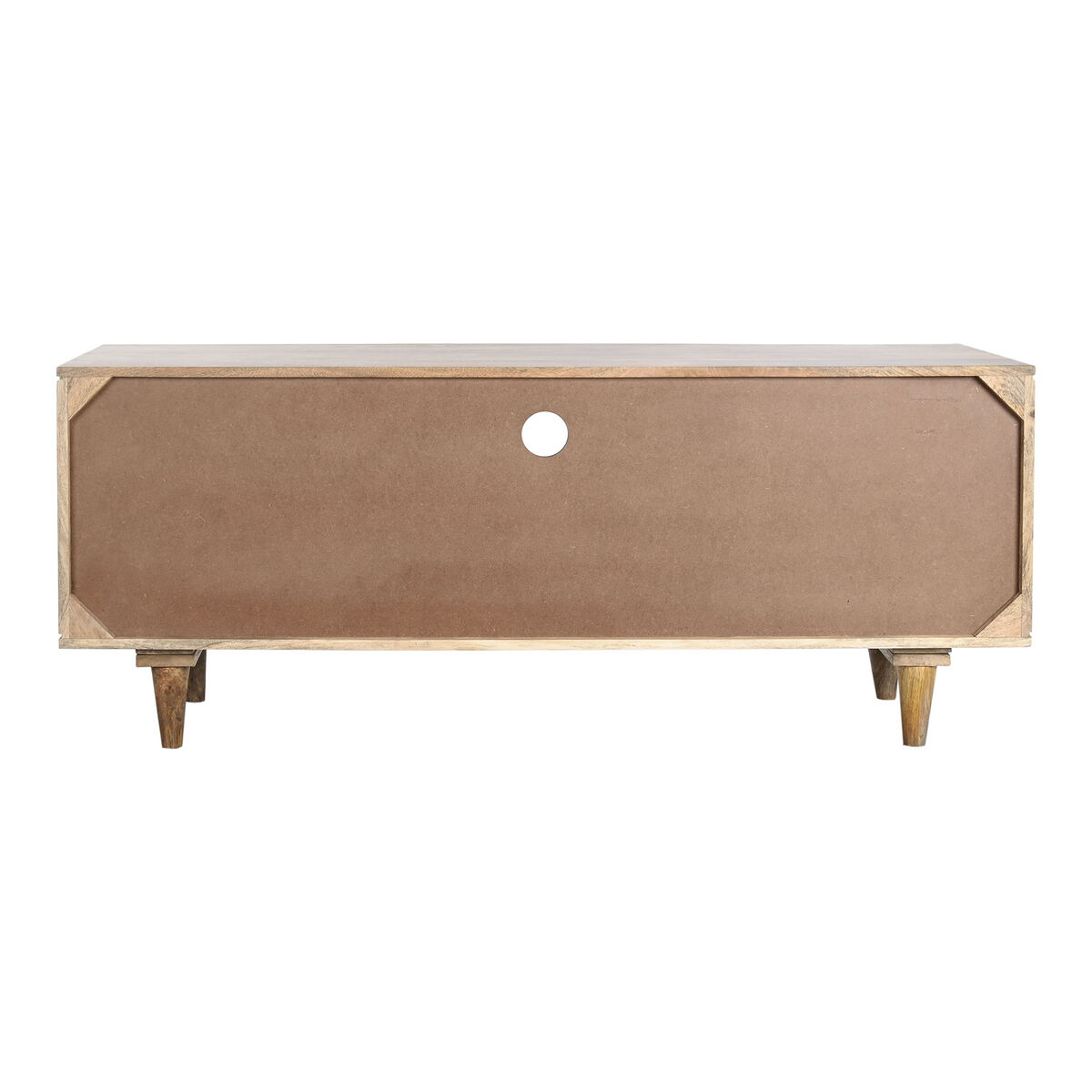 TV-möbler DKD Home Decor 135 x 40 x 55 cm Naturell Vit Mangoträ - 3