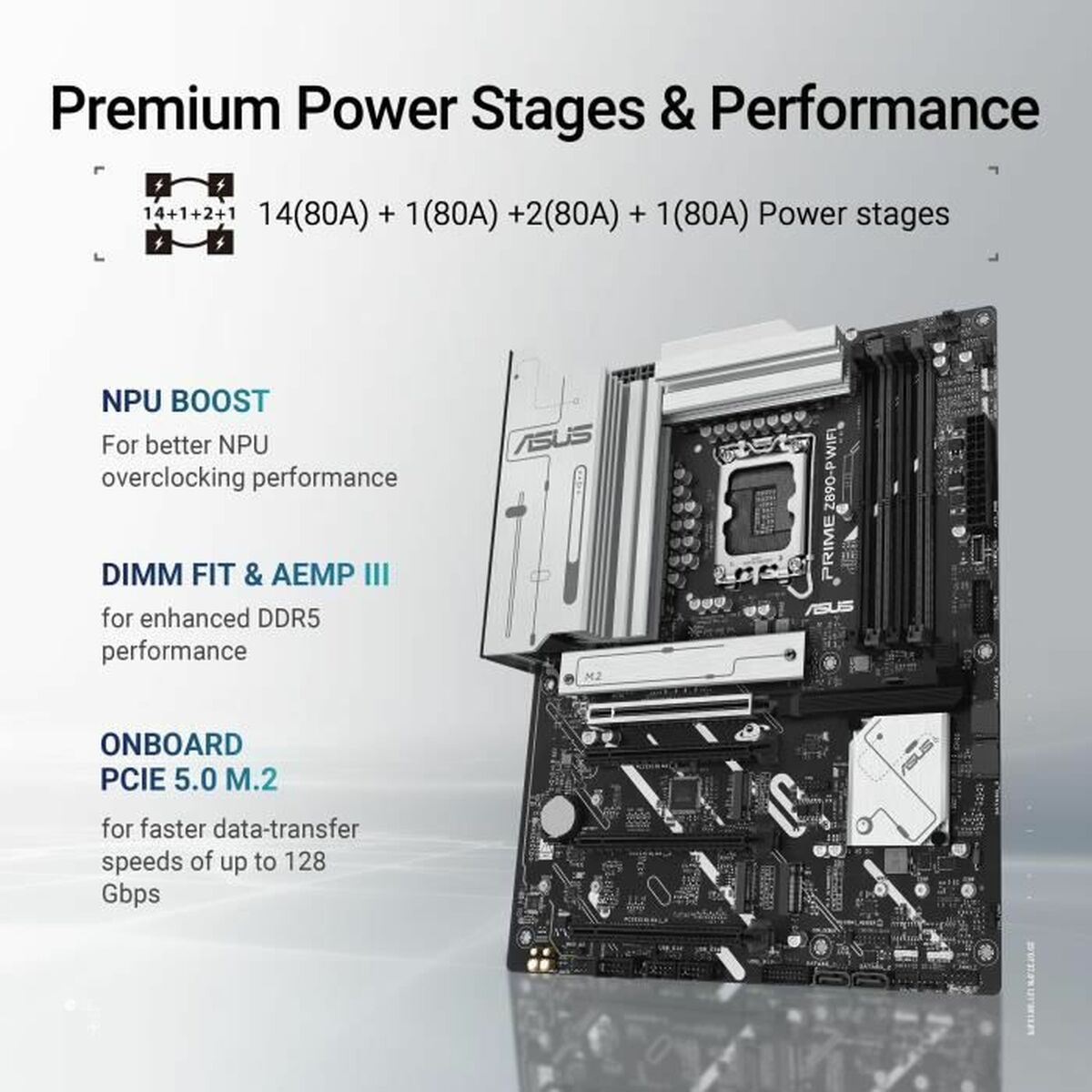 Moderkort Asus PRIME Z890-P WIFI LGA 1851 - 3
