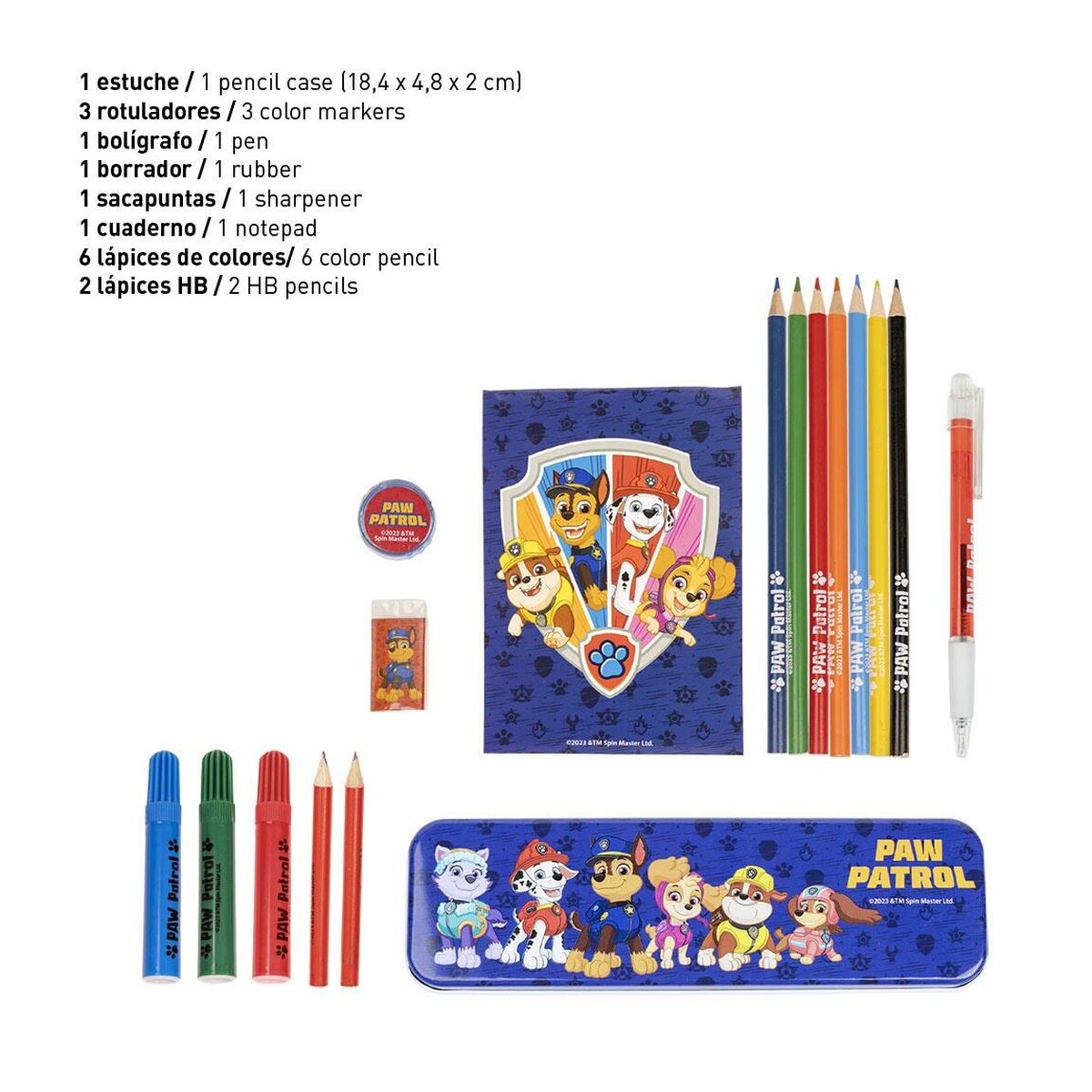 Skolpaket The Paw Patrol 16 Delar - 3