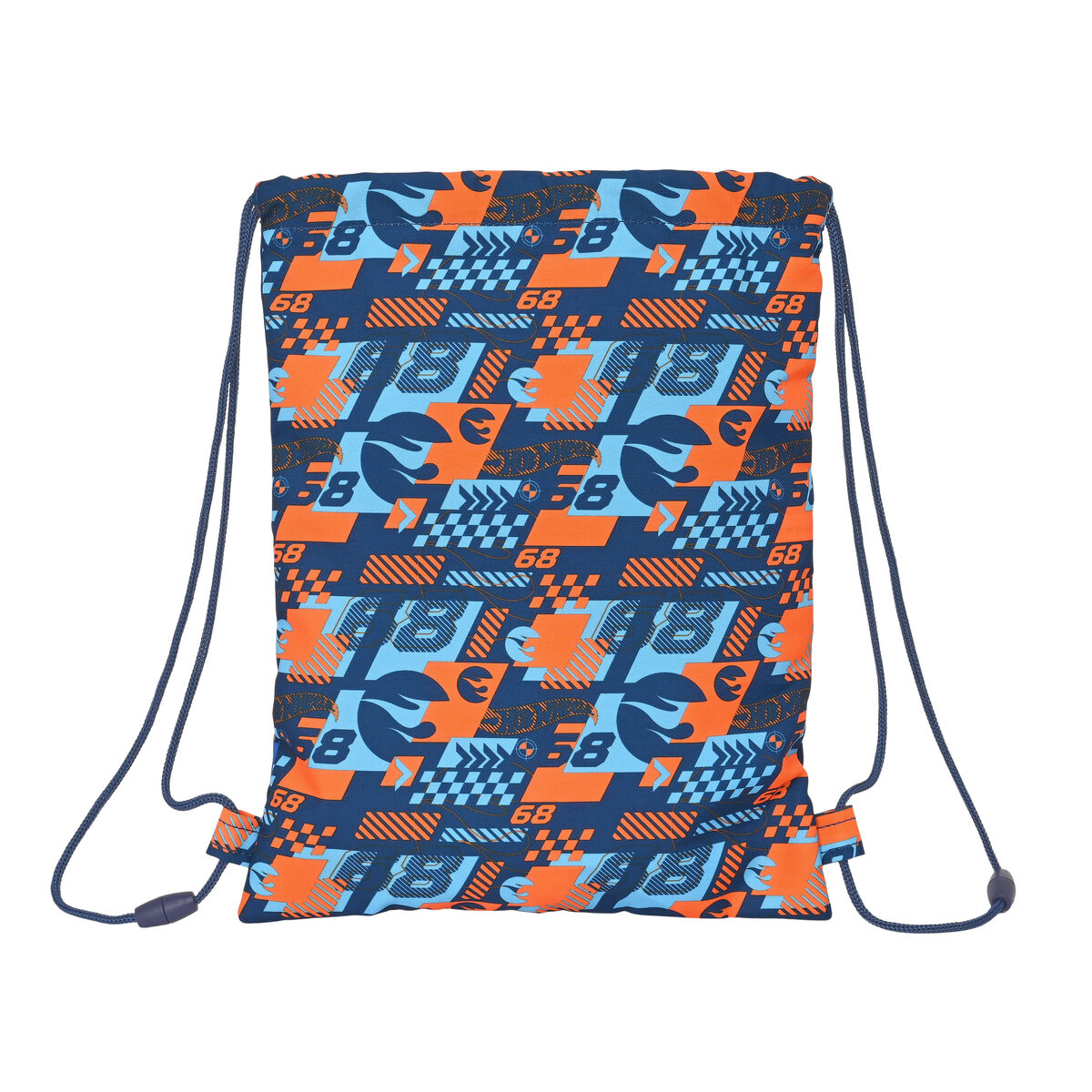 Skopåse med remmar Hot Wheels Speed club Orange (26 x 34 x 1 cm) - 2